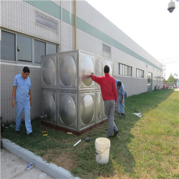 云南昆明不锈钢圆柱形水箱方形组合式水箱说明及尺寸介绍