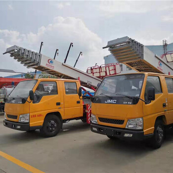 惠州国六蓝牌28米云梯车厂家云梯车制造基地