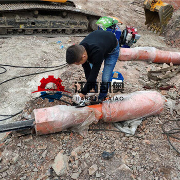 孔桩爆裂器竖井岩石开挖开裂机找矿山劈裂机泸州