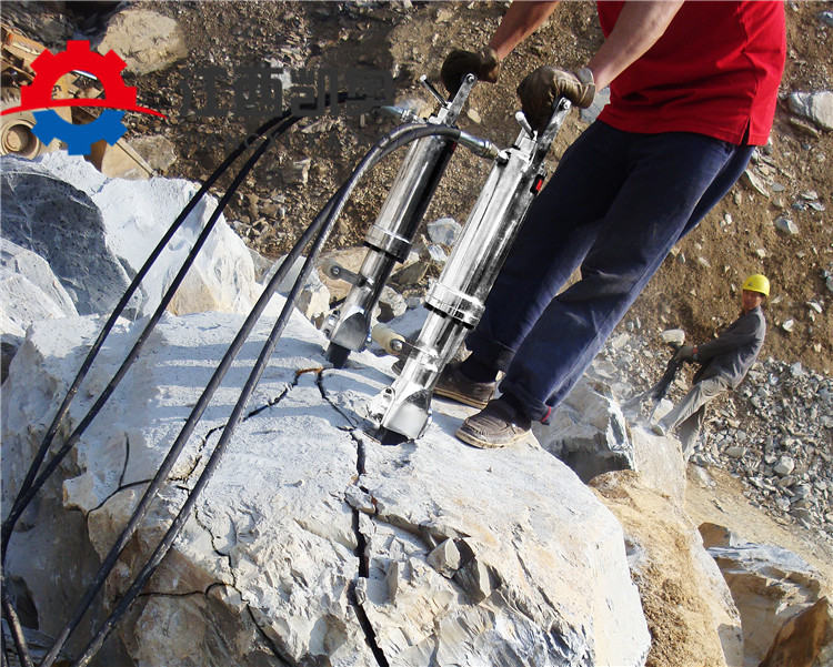 岩石劈裂机使用方法岩石裂岩机哪的质量好