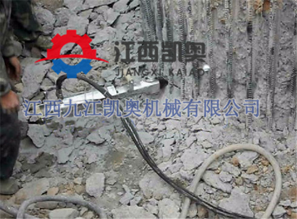 液压劈裂棒生产厂家广东中山洞采岩石劈裂机规格型号