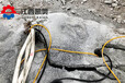 裂石机配在挖机上使用的岩石劈裂机使用方法