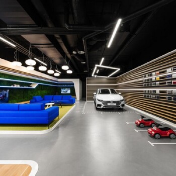 南京汽车企业展厅设计施工公司