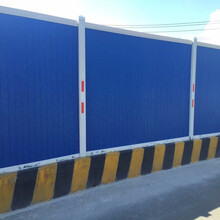 PVC围挡全新PVC环保围挡道路施工安全隔离护栏安装简易坚固耐用