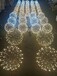 天津节日街道亮化圣诞树装饰灯20米带led灯的圣诞树