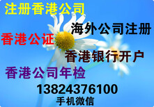 香港公司全套资料公证，香港结婚证单身证出生证明公证图片4