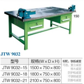 竭拓工位器具钳工工作台电工工作台六角工作台JTW-9032