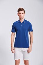 益阳POLO衫定做,新竹棉POLO衫定制,印字POLO衫订做图片