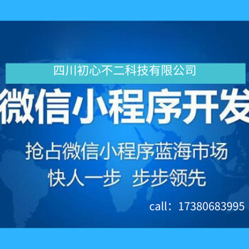 凉山小程序开发,小程序在各行各业的运用