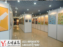 上海可挂画（照片）的展架板墙出租，卷轴国画展布置公司（尧博）图片5