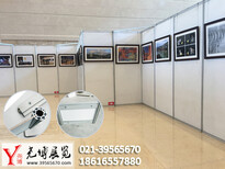 上海可挂画（照片）的展架板墙出租，卷轴国画展布置公司（尧博）图片0
