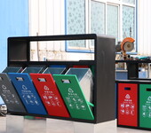 专业生产西安垃圾箱多分类环保垃圾桶铁皮垃圾桶户外