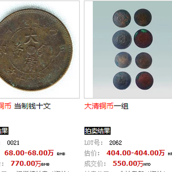 康熙铜币个人收购古玩古董古钱币化石陨石市场价格