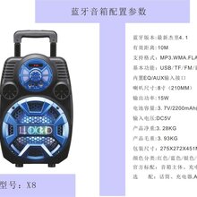 户外拉杆蓝牙音响图片