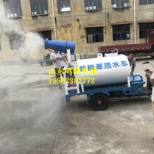 小型喷雾洒水车电动洒水降尘雾炮机图片