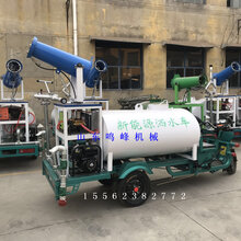 工地常用施工洒水雾炮车小型电动三轮喷雾车图片