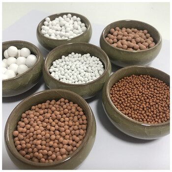 厂家负离子球麦饭石球麦饭石滤料坐垫填充陶粒规格种类