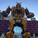 大型3米金属材质变形金刚铁艺大黄蜂模型摆件道具机器人户外汽车人