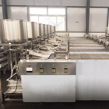 豆腐皮机仿手工干厂家提供技术手工豆皮机大容量