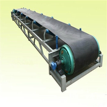 济南固定式方管主架输送机可移动槽型胶带输送机生产厂家