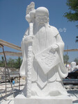 石雕寿星汉白玉老寿星南极老人雕刻石雕加工厂寺庙神像价格