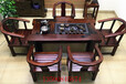 老船木琴台茶桌实木茶几功夫泡茶台客厅中式茶艺桌椅组合复古家具