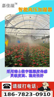 花卉温室加湿机，嘉佳湿大型喷雾设备图片6
