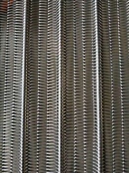 定制供应不锈钢链板输送带金属链条式网带菱形烘干机链条网带