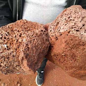 天津滤料火山石红色火山石火山石颗粒火山石板材厂家直供