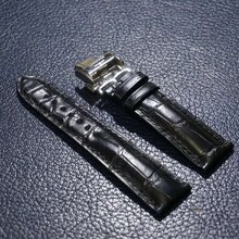 爱马仕鳄鱼皮表带Hermes鳄鱼皮表带定做图片