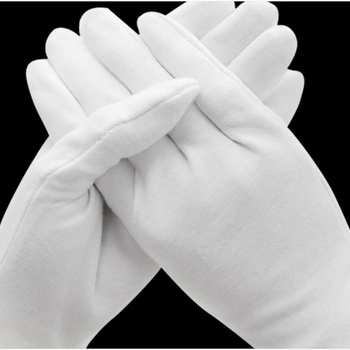 东莞劳保防护棉手套白色棉手套作业棉手套批发