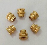 产地货源温州厂家定制非标圆螺母滚花螺母铜嵌件可来图定制
