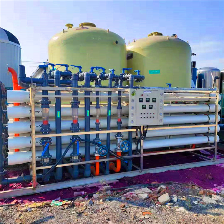 济南出售二手50吨大型水处理反渗透、二手工业净水反渗透水处理