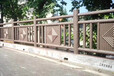 德兴景观河道护栏安装仿木砼栏杆量大从优,水泥仿木栏杆