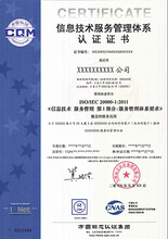 杭州ISO20000信息技术服务管理体系认证