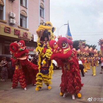 上思县开业舞狮表演舞狮团队