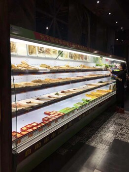 平頂山水果風幕柜超市飲料展示柜廠家定做