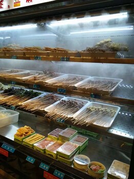 仟曦冷鏈定制火鍋店菜品保鮮柜展示柜風(fēng)幕柜冷風(fēng)柜品牌