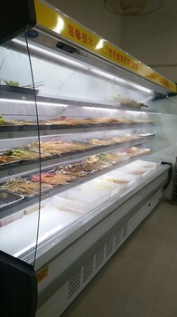 鄭州噴霧風(fēng)幕柜串串噴霧點(diǎn)菜柜廠家