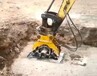 龙岩挖掘机地面打夯机挖机液压振动夯机