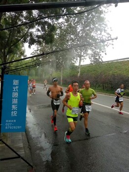 上海马拉松赛道自动喷雾降温系统租赁-徽六户外喷雾降温系统设备