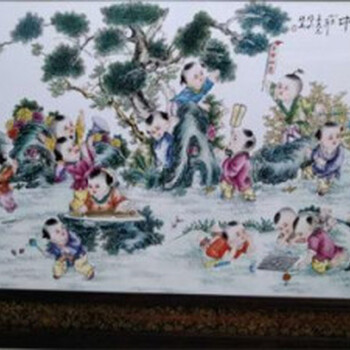 2018年誰(shuí)是王大凡瓷板畫(huà)收藏家