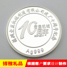 银质纪念币纪念币厂家千足银纪念币庆典纪念品图片