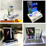 亚克力展示架厂家有机玻璃电子产品陈列架LED发光展示架