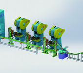小型轴承套圈多工位自动单锻生产线_轴承保持器自动生产线