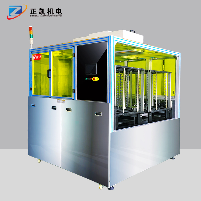 卷料收料机ZKUV-30-254NM自动化非标机玻璃收料机支持定制