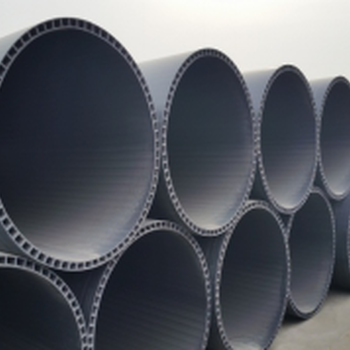 PVC-U双层轴向中空壁管淼漫管业生产销售