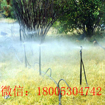宁夏厂家供应地插式微喷60CM插杆旋转雾化微喷头大棚灌溉