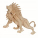 厂家直销木质益智仿真模型玩具wp015狮子座拷贝