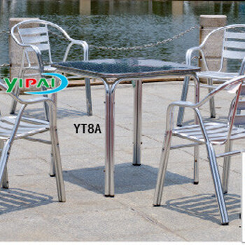 双管铝椅，单管铝椅outdoorchairtablealuminumrattanchairtable